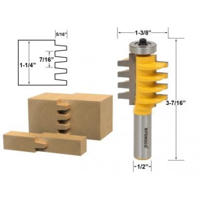 Fresa de Emendar Estilo FINGER - Haste Meia Polegada