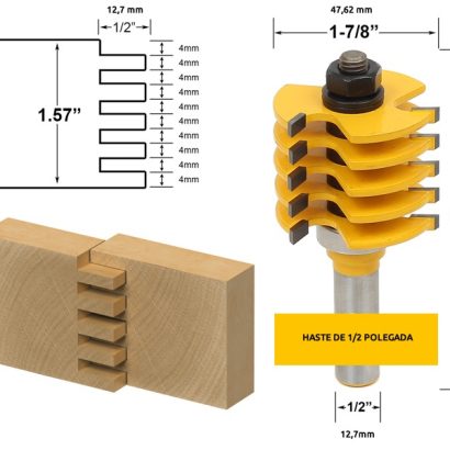 Fresa de Encaixe Malhete