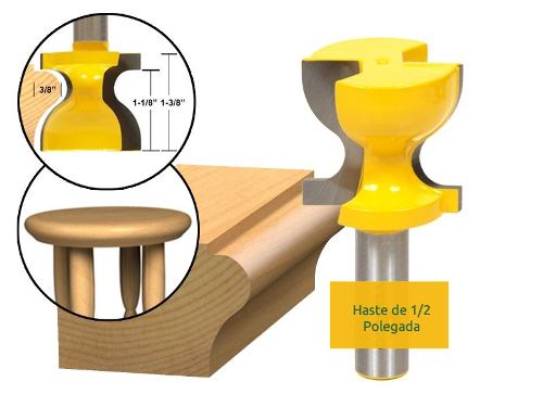 Fresa moldurar assento de banqueta
