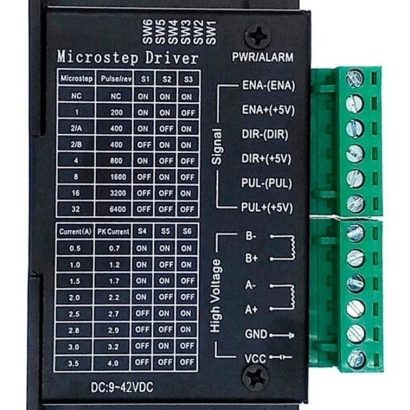 Driver Tb6600 - 4a - Motor De Passo, CNC, LASER, Impressora 3D...