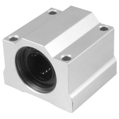 Pillow Block 20mm Fechado Scs20uu C/ Rolamento Linear 20mm